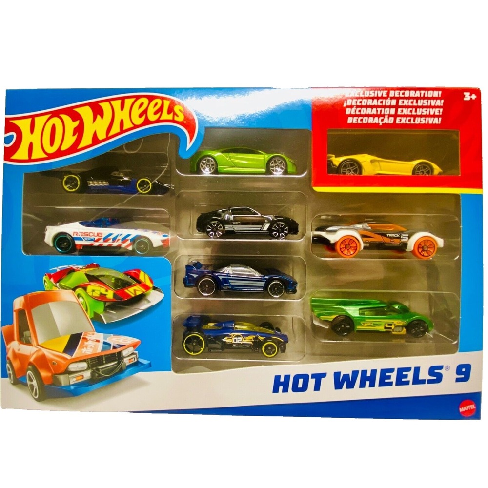 Hot Wheels Lamborghini Aventador Evo 9 Car Set Exclusive Multiple Race Cars 2022